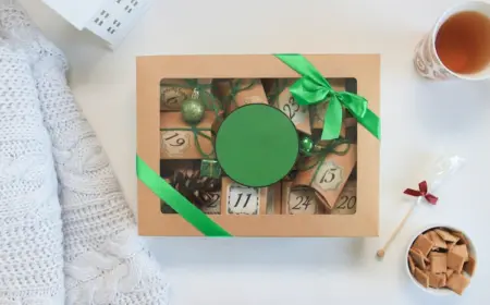 mithilfe einer teebox als geschenk einen tee adventskalender selber machen