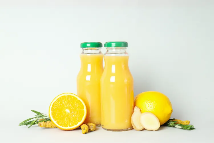 orangen kurkuma ingwer shots selber machen hausmittel gegen erkältungedn