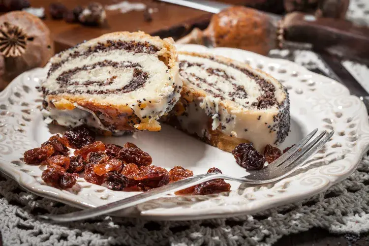 quarkstollen mit mohn omas rezept stollen richtig lagern