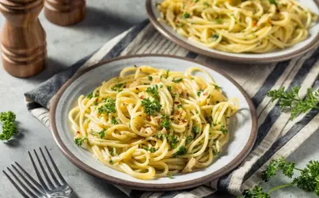 schnelle feierabend pasta zubereiten spaghetti aglio e olio