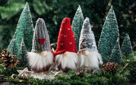 schwedische weihnachtsdeko tomte wichtel selber machen