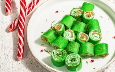 tortilla roll up füllungen kalte vorspeisen weihnachten