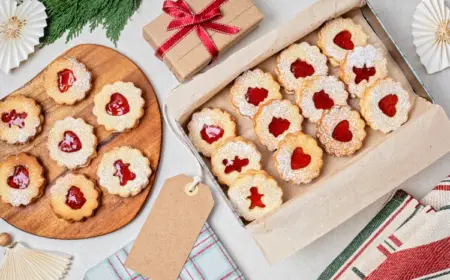 weihnachtsplätzchen klassiker omas linzer plätzchen originalrezept