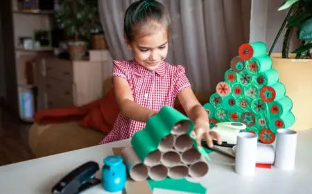 wie man adventskalender aus klorollen basteln kann