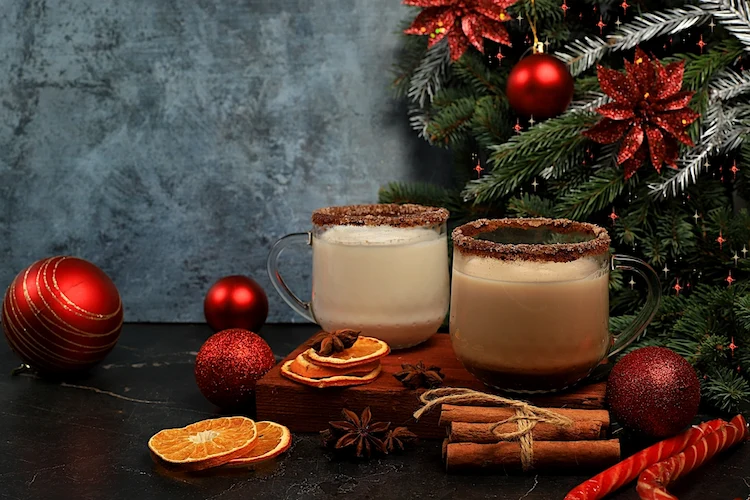alkoholfreien eggnog für weihnachten selber machen