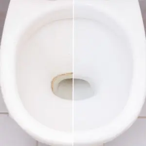 braune ablagerungen in der toilette