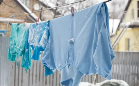 kann man bei frost wäsche draußen trocknen