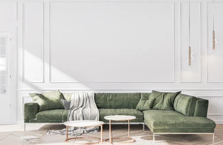 minimalistische einrichtung wohnzimmer wohntrends 2024
