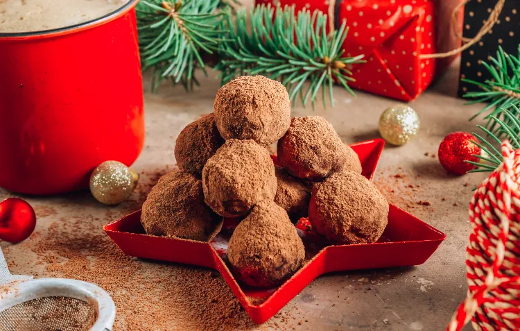 spekulatius pralinen mit frischkäse und marzipan kleine weihnachtsgeschenke aus der küche