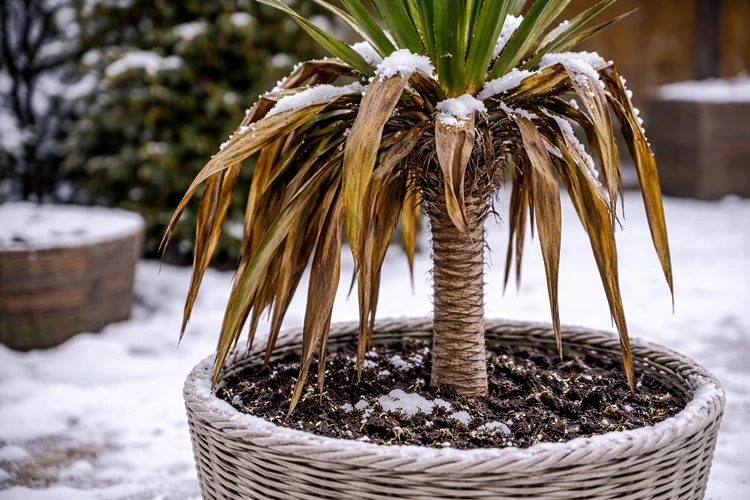 Was tun, damit die Yucca-Palme sich nach Frostschäden erholt