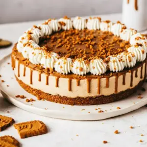 weihnachtlicher käsekuchen mit spekulatiusboden ohne backen aus dem kühlschrank