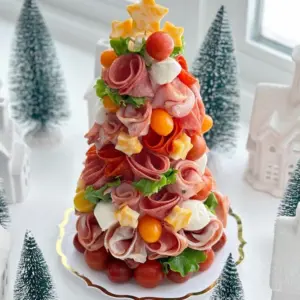 wie kann man einen charcuterie christmas tree selber machen