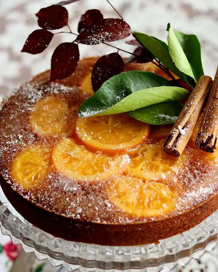 sizialinischer orangenkuchen mit ganzen orangen selber machen