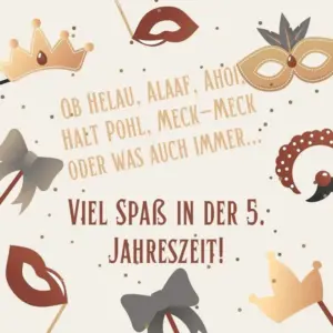 sprüche zum karneval viel spaß in der 5. jahreszeit