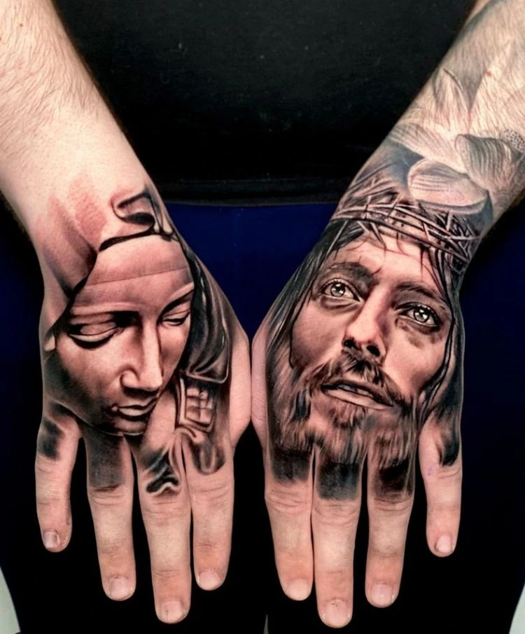 religiöse tattoos