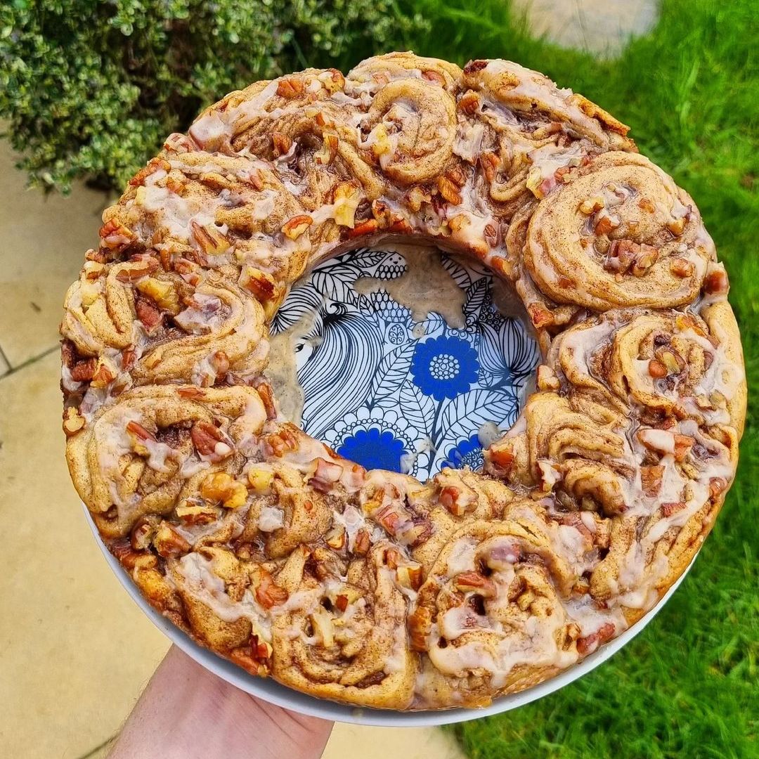 zimtschnecken zum zupfen beim zelten backen