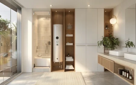 Boiler im Badezimmer verstecken wo und wie