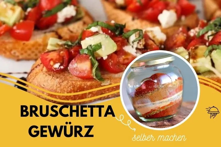 Bruschetta seasoning recipe like Italian + topping concepts