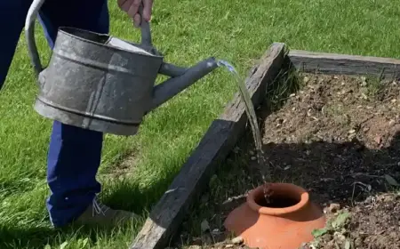 großer tontopf mit viel fassungevermögen für größere gemüsebeete