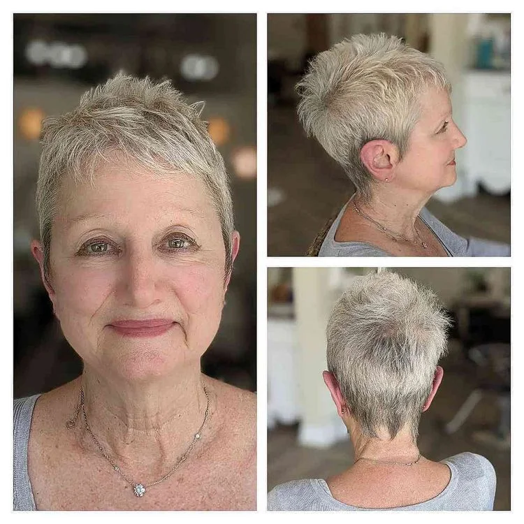 Angesagter Pixie Cut für Frauen ab 50 und 60