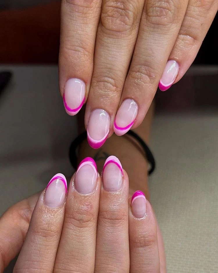 Elegante rosa Tips