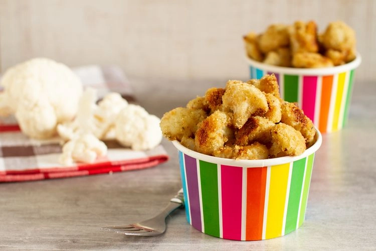 Gesunde Snacks zum Fußball gucken - Gemüse Popcorns