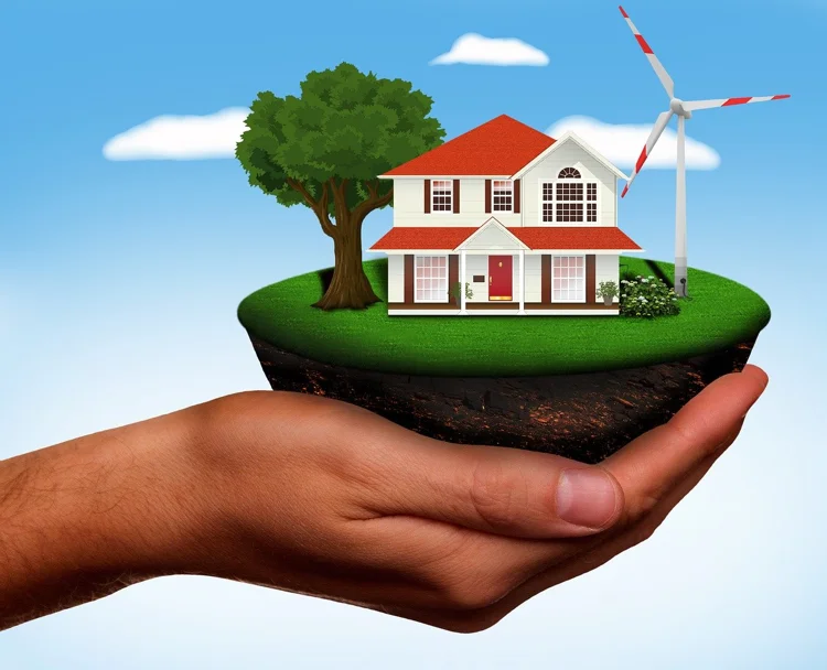 Nachhaltig wohnen mit erneuerbarer Energie