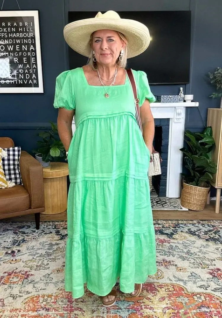 Sommerkleid für Frauen ab 60