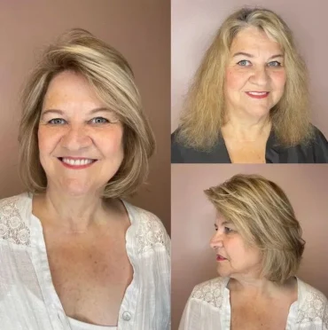 Flotter Bob Cut mit Stufen