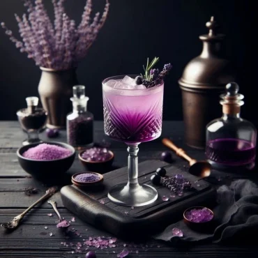 Mischen Sie Ihre Getränke mit Lavendel-Aroma