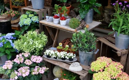 Alte Obstkisten im Garten verwenden - coole Ideen