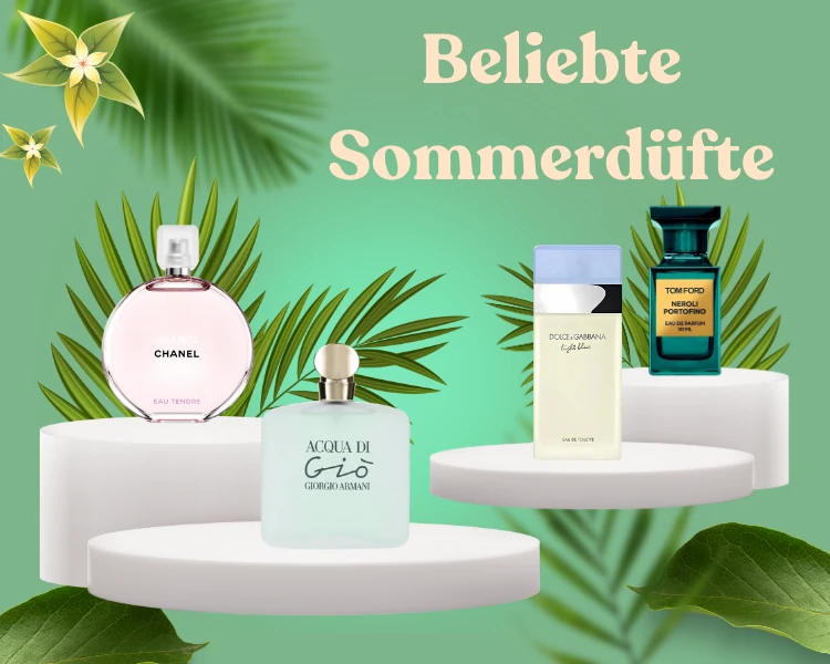 beliebte sommedüfte parfum klassiker