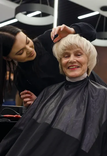 sassoon haarschnitt für glattes haar