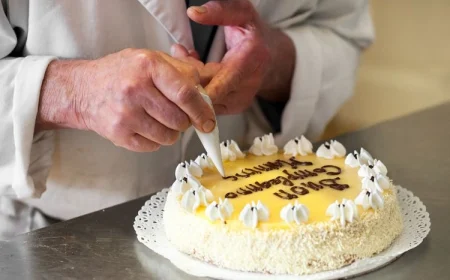 Torte beschriften - Anleitung