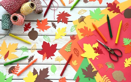 Kostenlose Vorlagen für Herbstblätter zum Ausschneiden und Basteln