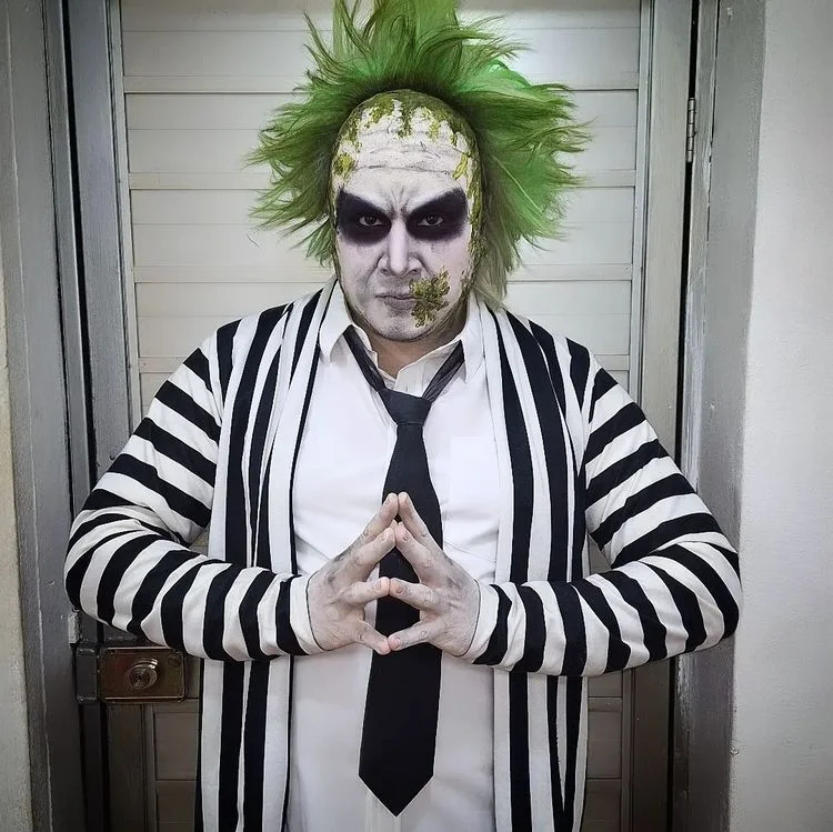 Beetlejuice schminken - Tipps und Tutorial