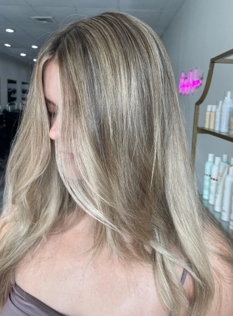 butterblonde haare im herbst