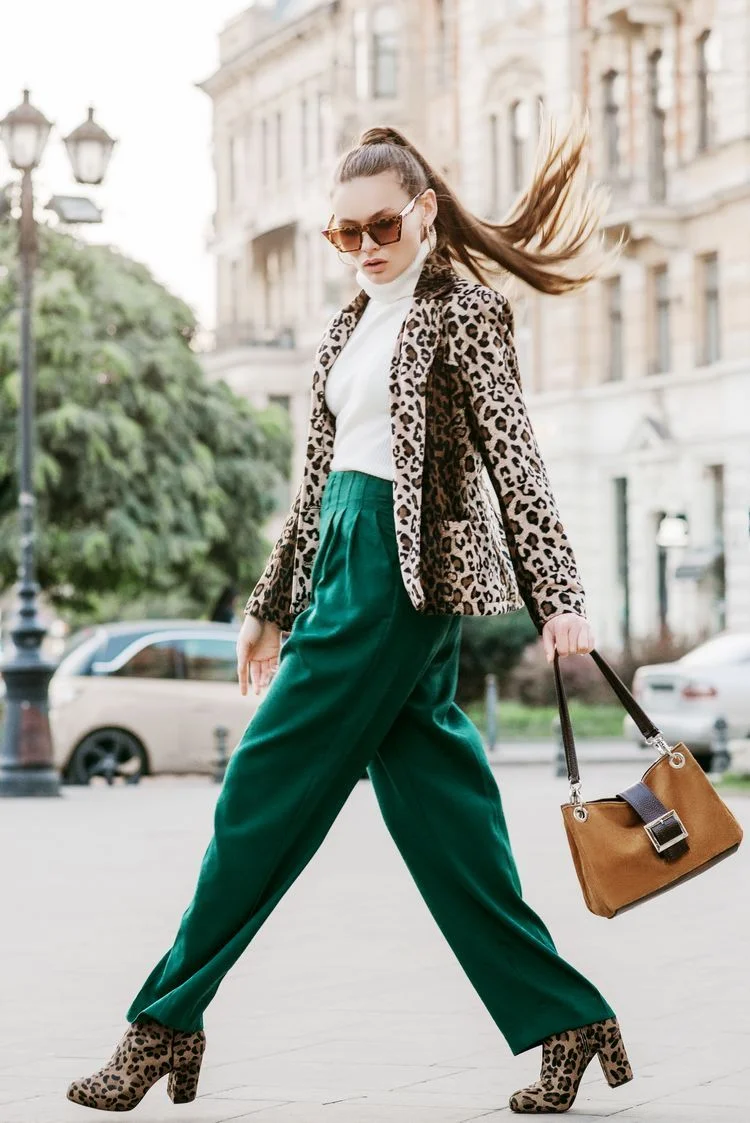 Coole Blazer mit Animal Prints