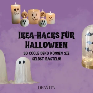Coole und einfache Deko zu Halloween mit Ikea selber machen