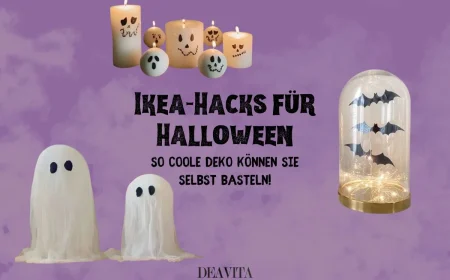 Coole und einfache Deko zu Halloween mit Ikea selber machen