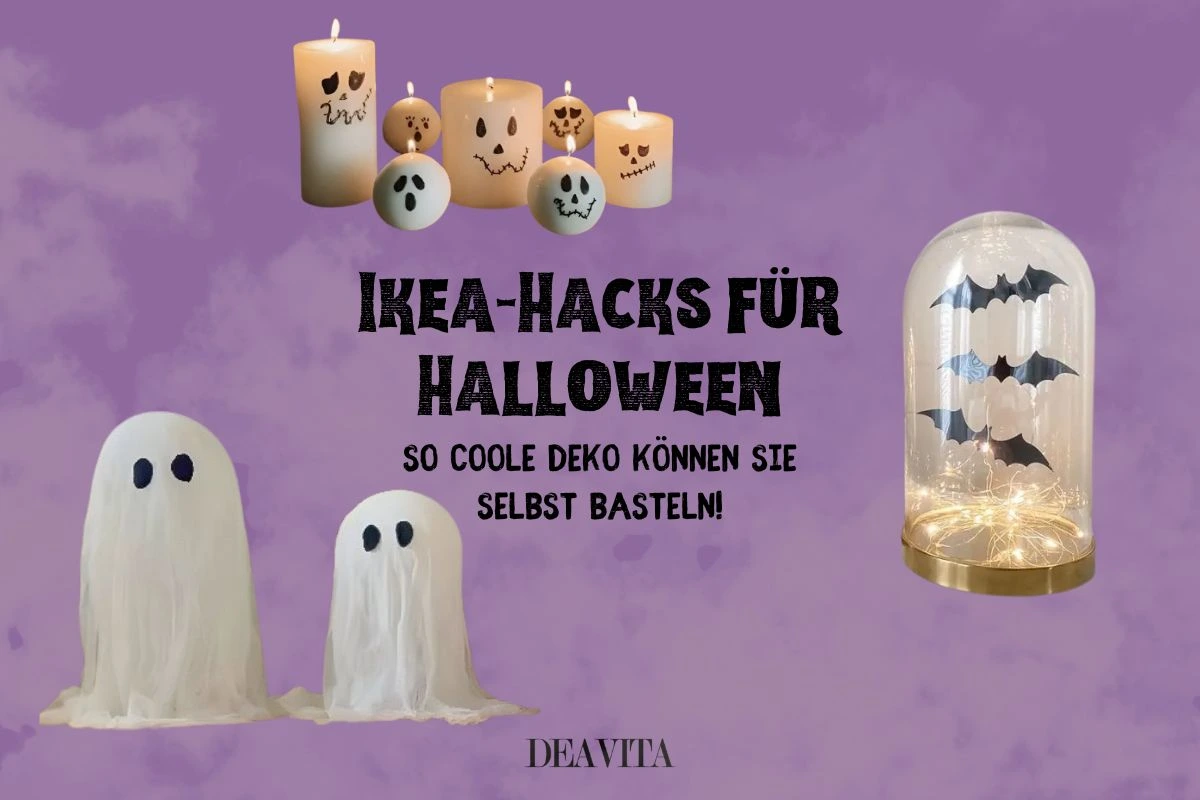 Coole und einfache Deko zu Halloween mit Ikea selber machen