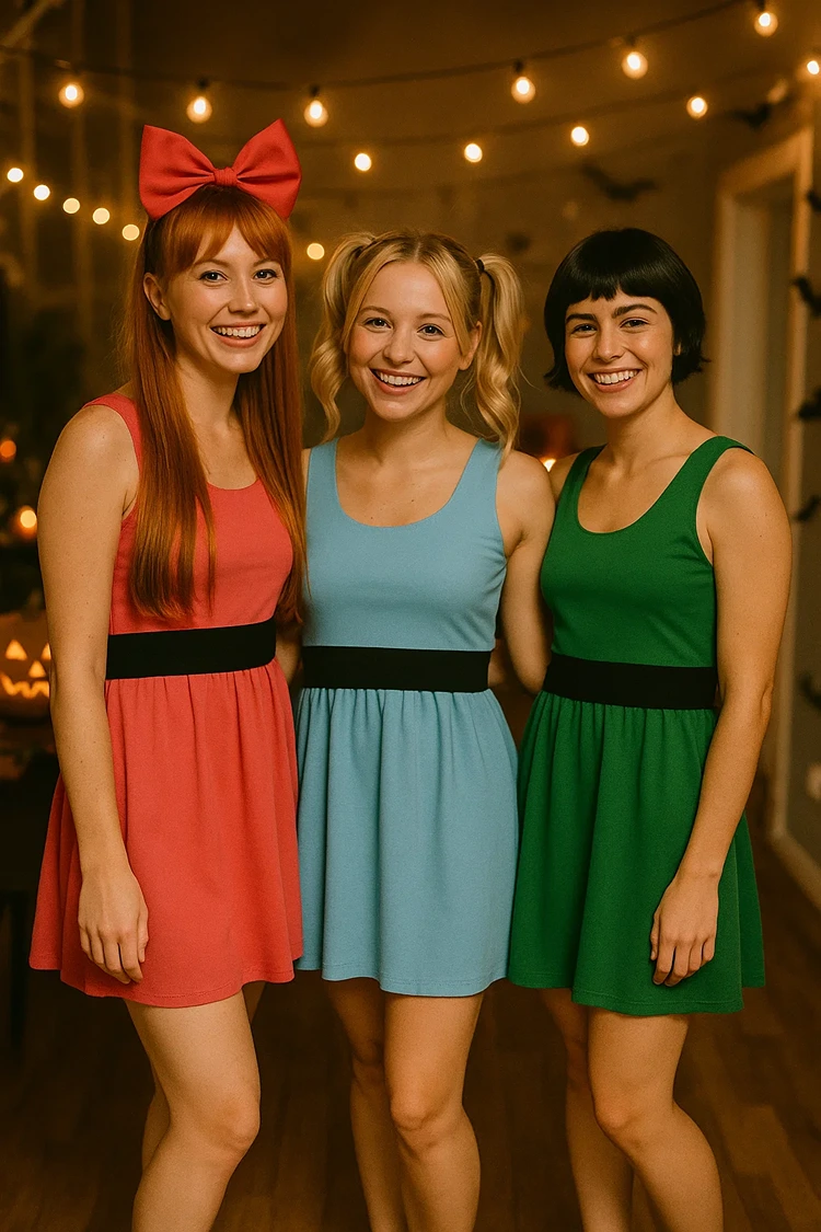 die powerpuff girls halloween kostüm
