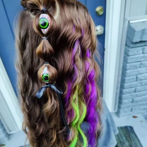 Schauerliche Bubble Braids