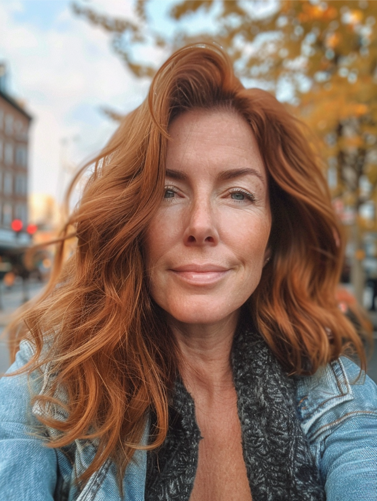 zimthaarfarbe für den herbst