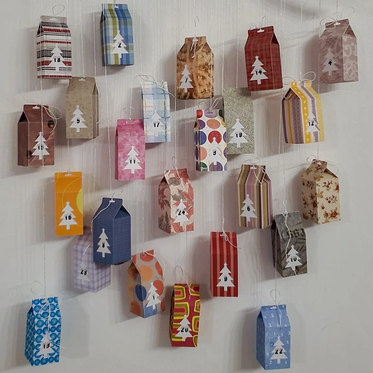 diy adventskalender aus bunten kartons