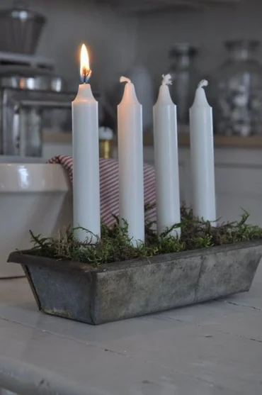 DIY-Adventskranz - Anleitung