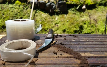 klebeband als vielseitiger helfer im garten