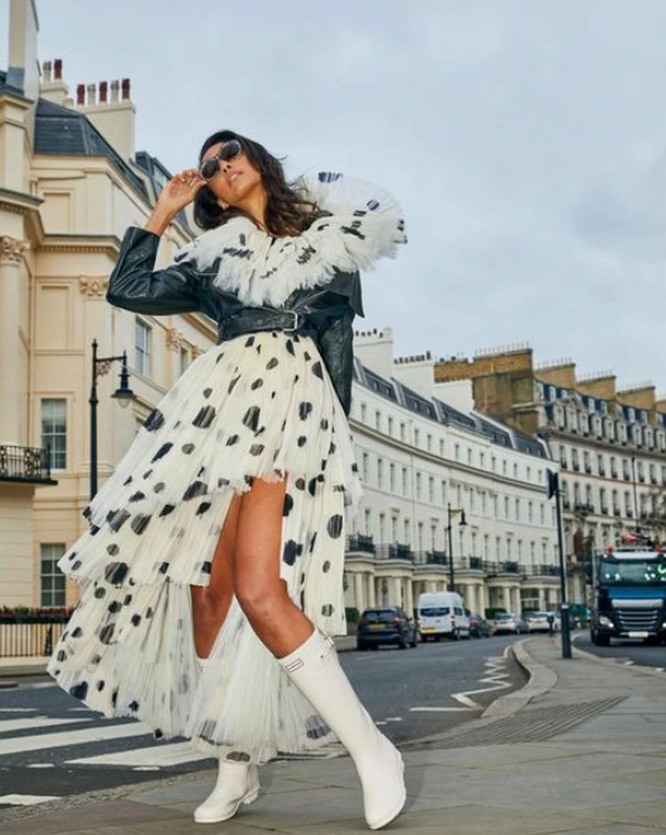 kleid kombinieren bei regenwetter