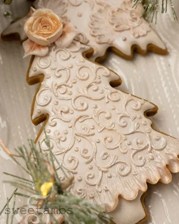 Lebkuchen weihnachtlich dekorieren Ideen für Essen auf dem Weihnachtsbasar