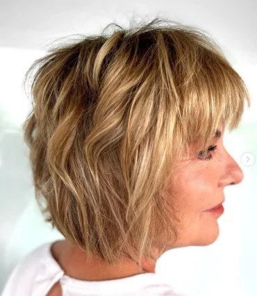 stufiger shaggy bob liegt im trend